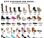 Все виды обуви, список с фото: мужская и женская обувь от А до Я
